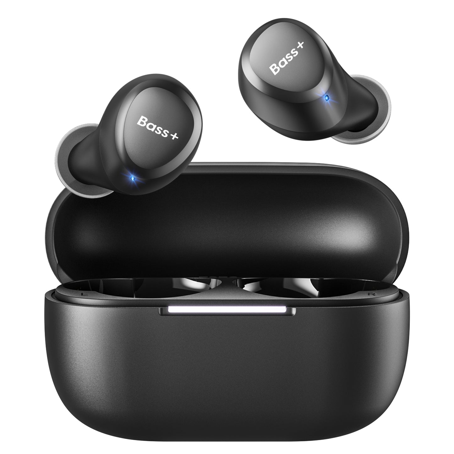 Bass+ B5 Advanced True Wireless Earbuds with Long Battery Life and Fast Charging